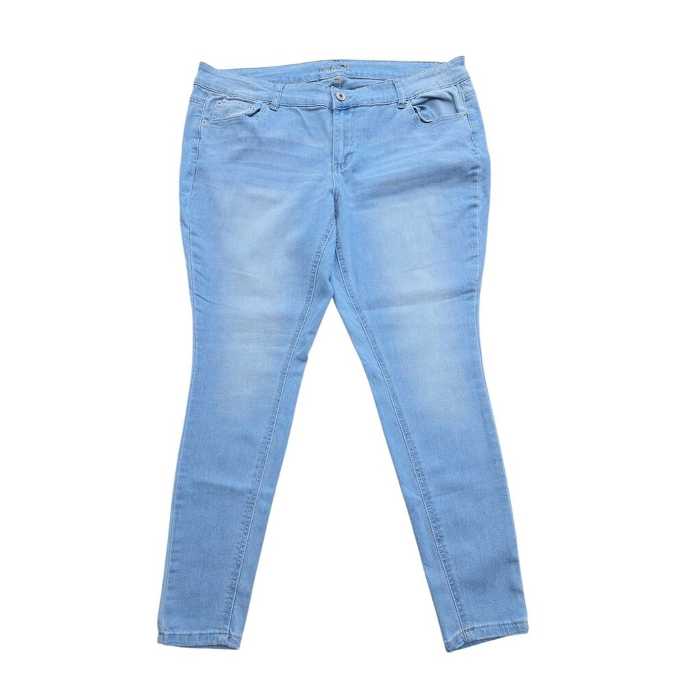 Rue 21 blue jeans womens 16R size Mid Rise Jegging